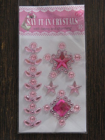 Crystal Pattern Pink